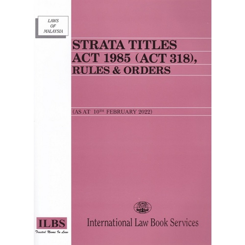 TRATA TITLES ACT 1985 ACT 318