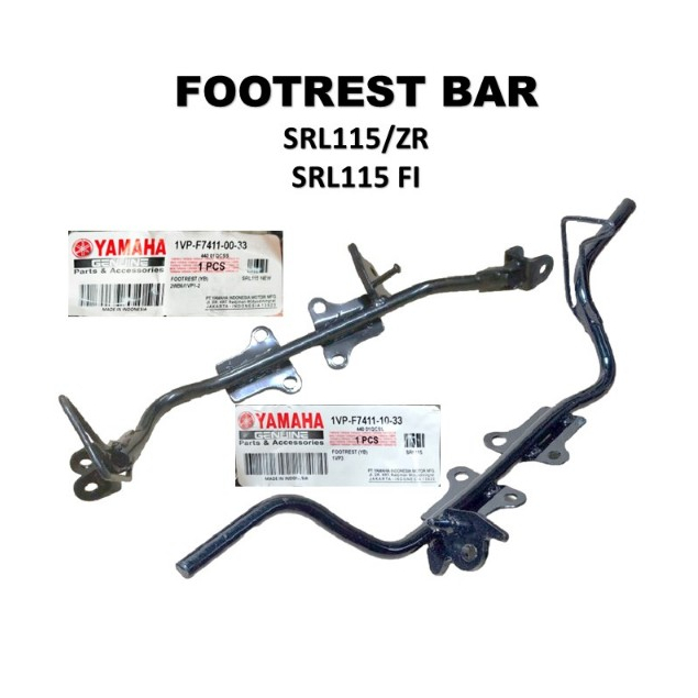 FOOTREST BAR IRON FRONT STEP SRL115 Z/ZR SRL115 FI LAGENDA 115
