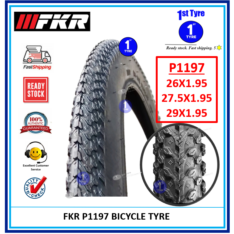 TAYAR BASIKAL FKR 26 X 1.95, 27.5 X 1.95, 29 X 1.95 P1197 จักรยาน TYRE