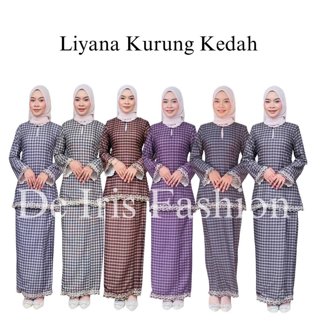 LIYANNA BAJU KURUNG KEDAH (0105) โดย DE IRIS FASHION