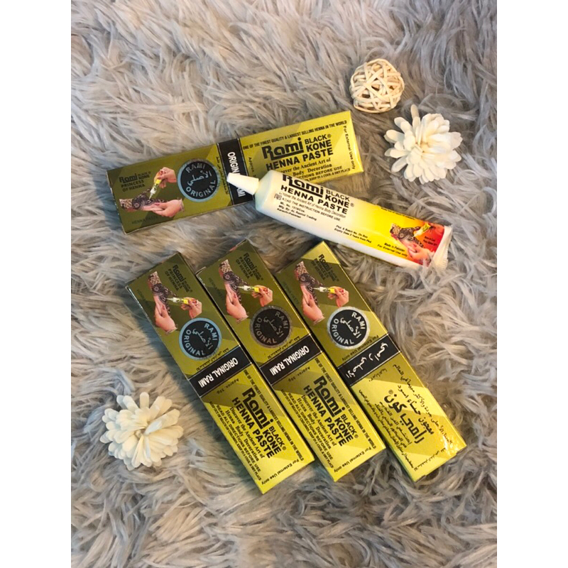 HENNA PASTE - INAI (ดํา/แดง) จาก MAKKAH