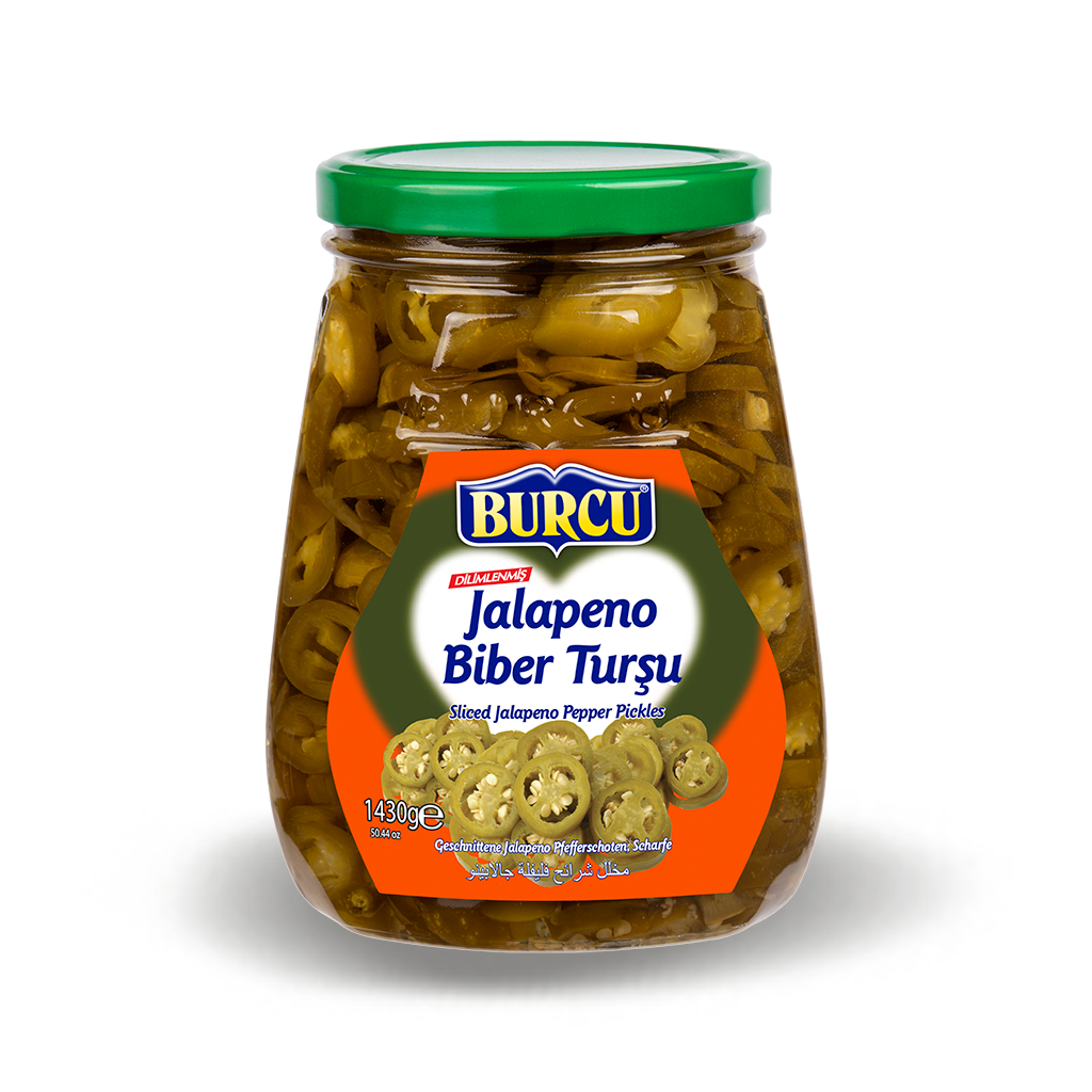 BURCU Pickled Jalapenos (cili jeruk) 570g
