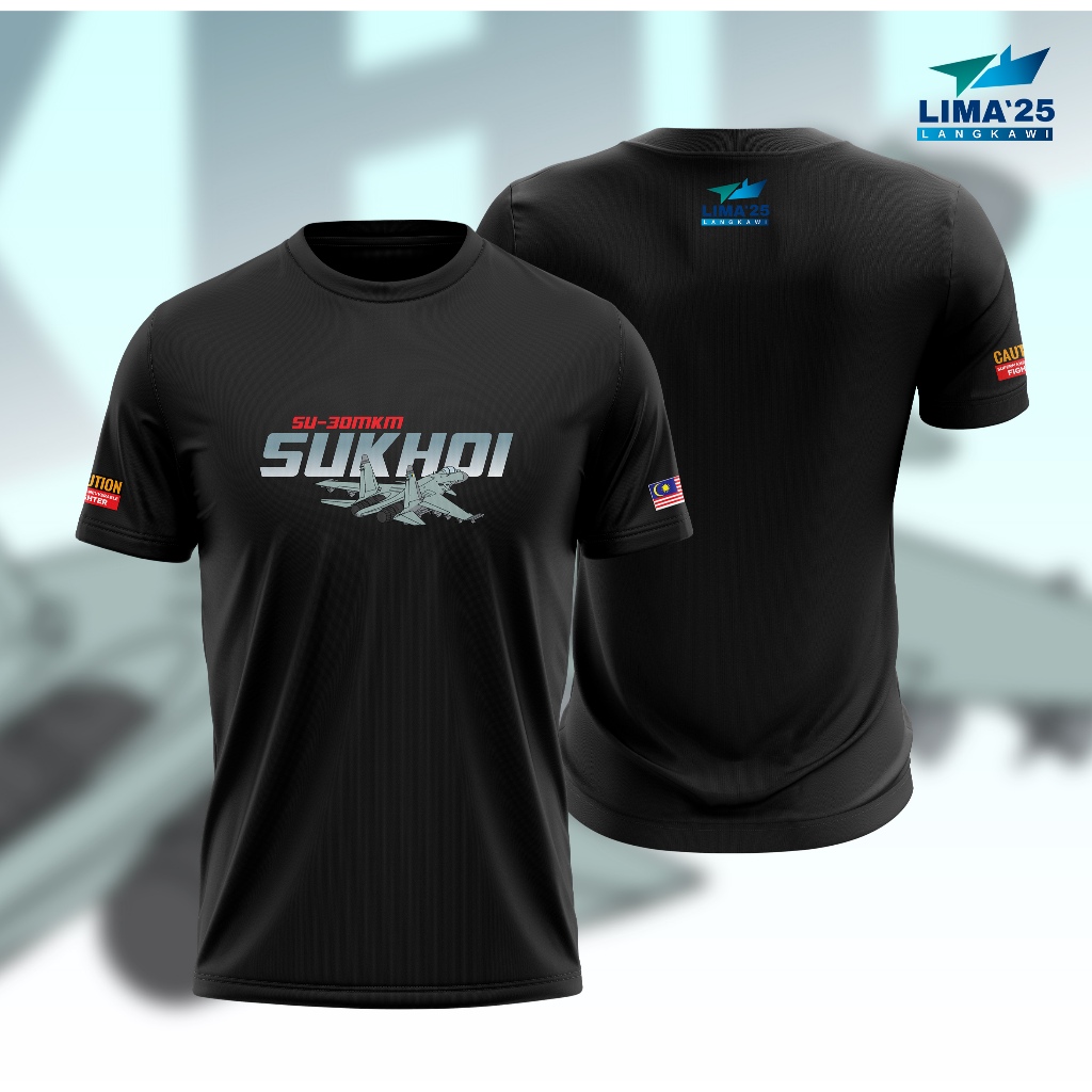 SUKHOI SU-30MKM LIMA 2025 เสื้อยืด - 1