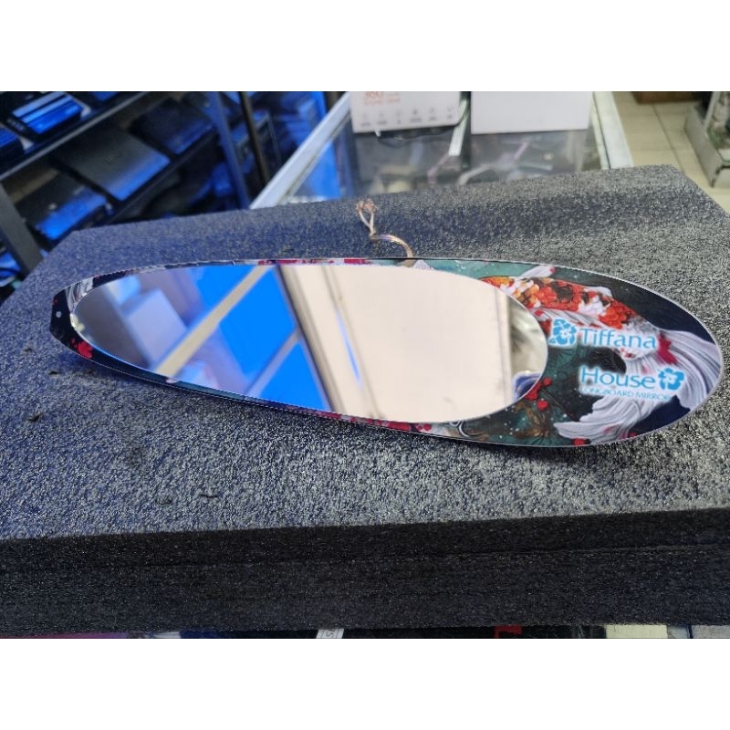 TIFFANA HOUSE SURFBOARD ROOM MIRROR LED KOI FISH