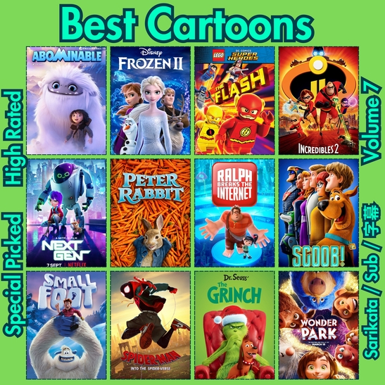 [PENDRIVE WITH MOVIE] KIDS CARTOON COLLECTION KARTUN KANAK ENG @ 18 HD VOL 7