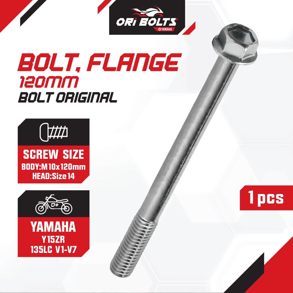 90105-108B4 Yamaha Y15ZR Y15 (1705) V1 V2 Shaft Gantung Engine Shaft Bawah
