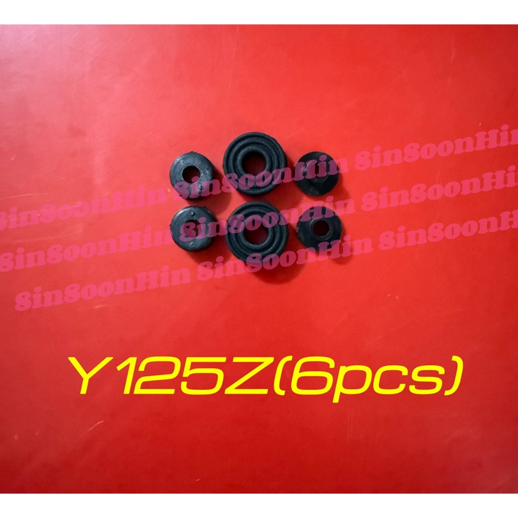 ยางไฟท้าย Yamaha Y125Z - 6 ชิ้น 6 biji getah lampu belkang moto y125zr y 125z 125zr