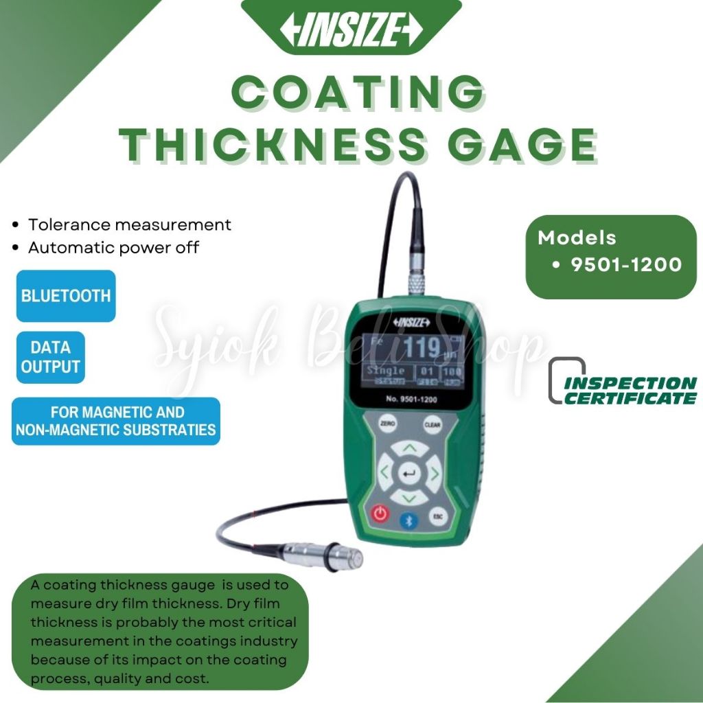 INSIZE COATING THICKNESS GAGE INSIZE 9501-1200