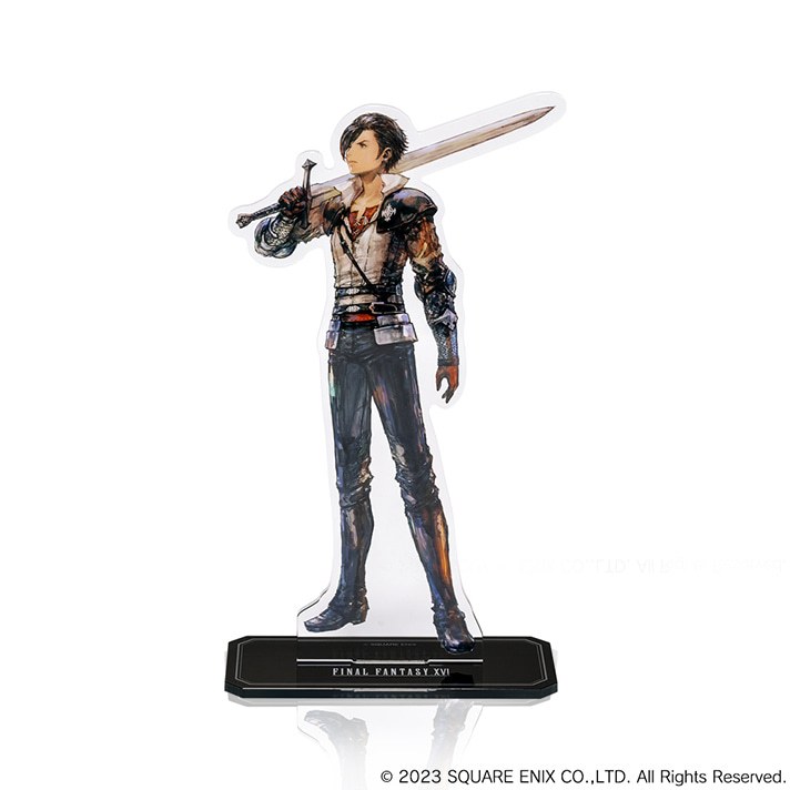 Clive Rosfield ขาตั้งอะคริลิค - Final Fantasy XVI เปิดตัวอนุสรณ์ Kuji - Japan Merch ความฝัน ซีรีส์ F