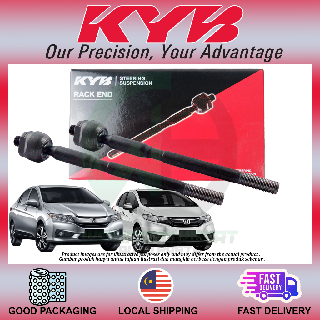 Honda City T9A GM6 , Jazz GK T5A Rack End พวงมาลัยหัวบอล Heavy Duty Kayaba 2014-2019 KYB
