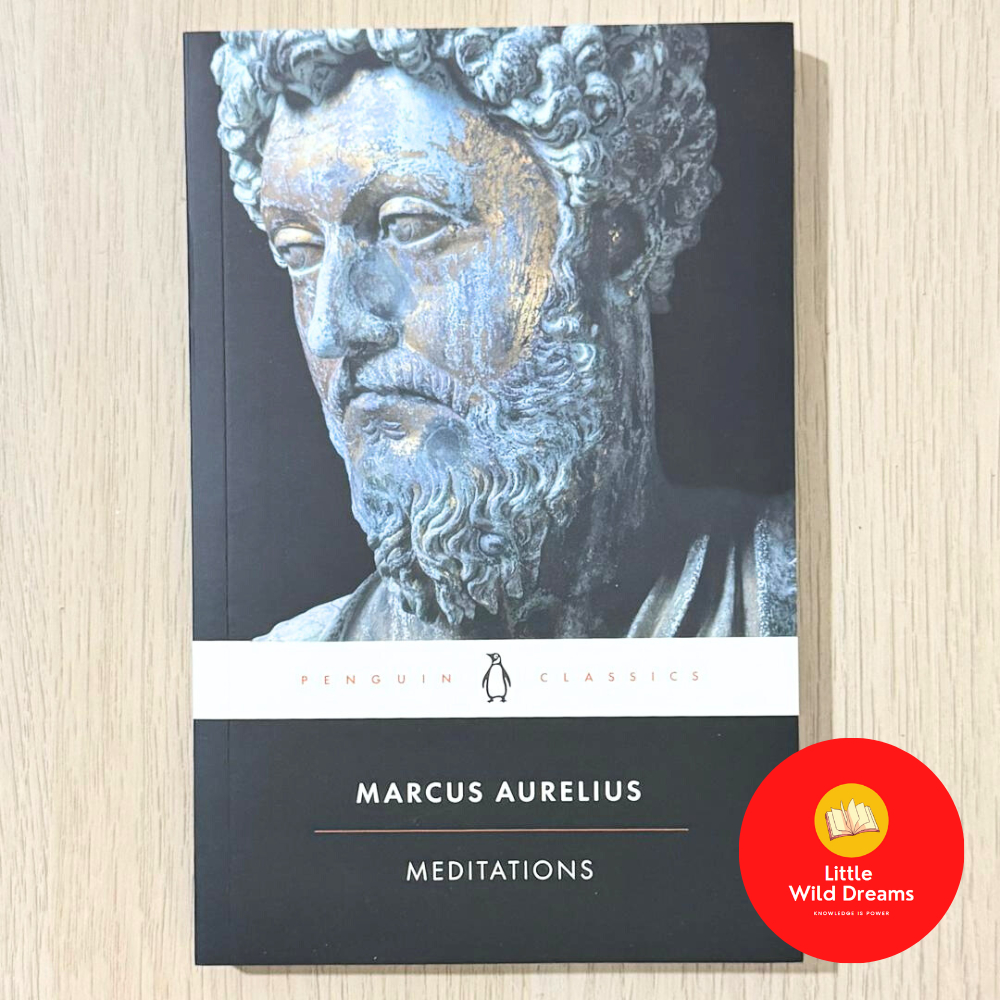 หนังสือภาษาอังกฤษ : การทําสมาธิโดย Marcus Aurelus Philosophy Classics History Self Help Psynamic