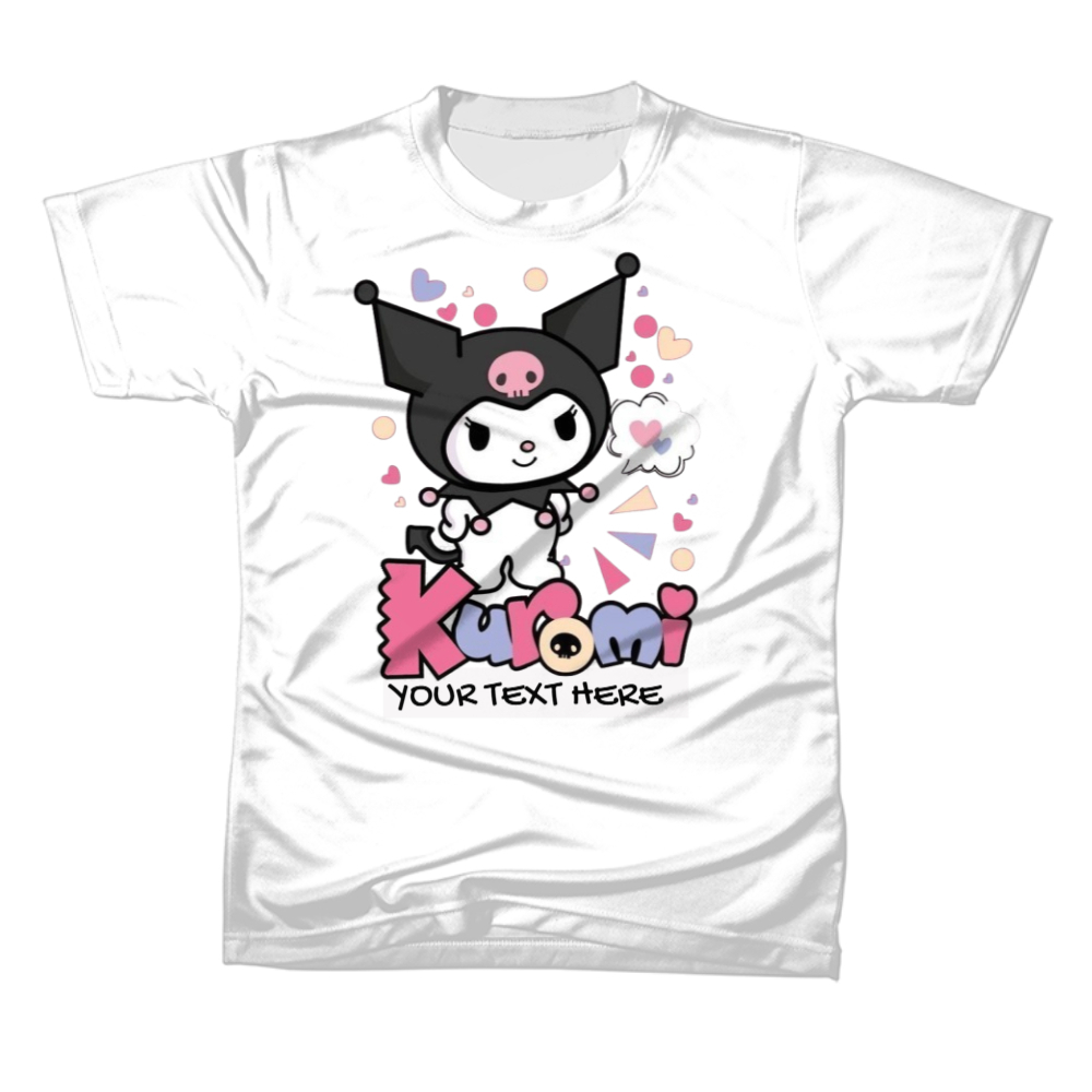 KUROMI Kids T-shirt For Casual Present Birthday