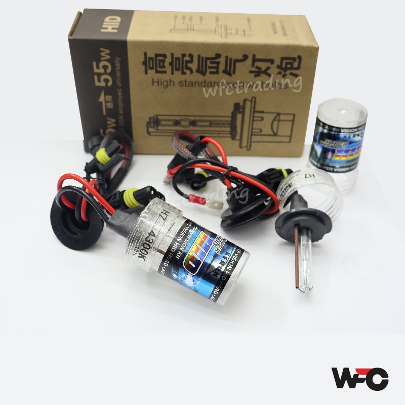 H7 Hid หลอดไฟ 55w Alza หลอดไฟ H7 Flx หลอดไฟ Kia Mercedes Bmw 4.300k 6000k Canbus