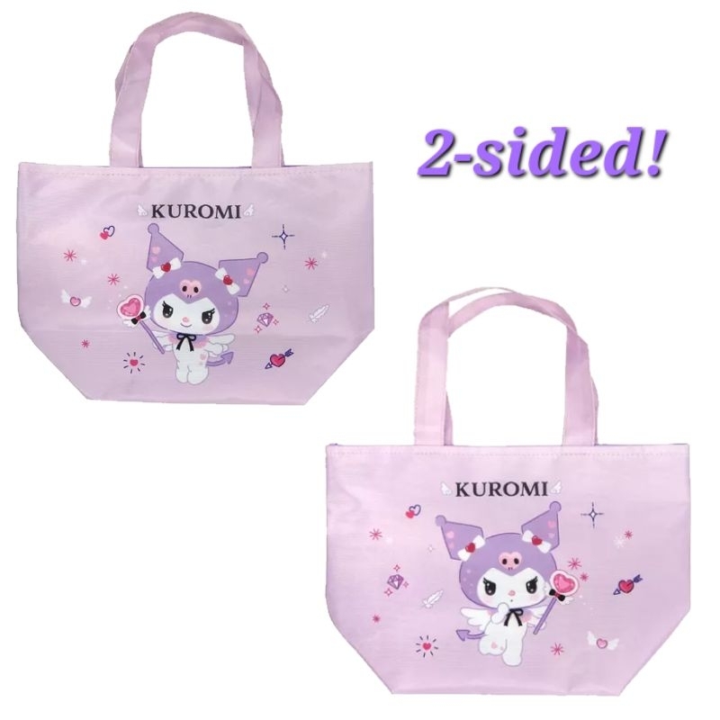 [OFFICIAL] กระเป๋าโท้ต Kuromi Mini ของแท้ Angel "Sanrio Lottery Kuromi Lottery"