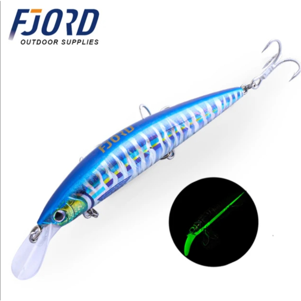 ใหม่!!! FJORD Sinking Minnow 37g/Heavy Weight Sinking Minnow 110mm 37g
