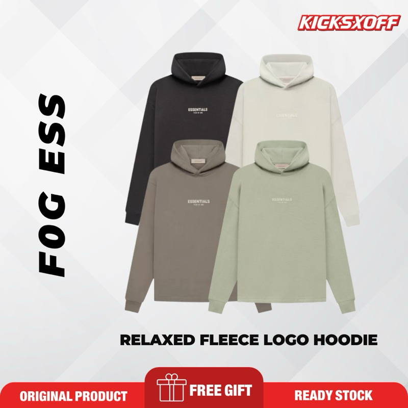 ESS SS22 ผ่อนคลายขนแกะโลโก้ Hoodie Hype/แฟชั่น/Streetwear/คู่/Unisex เสื้อยืด/baju streetwear