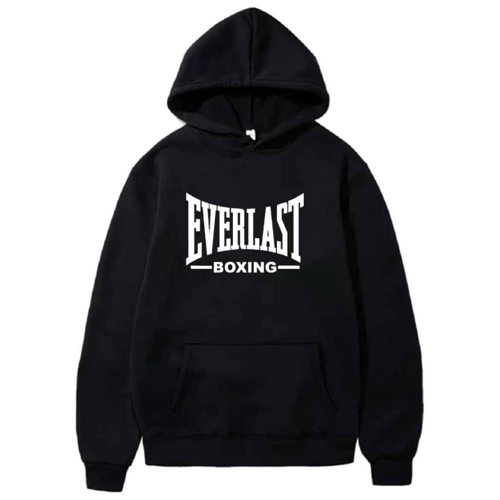 VIRAL EVERLST B0XING HOODIE UNISEX 100%COTTON S-5XL คุณภาพระดับพรีเมียม 250GSM