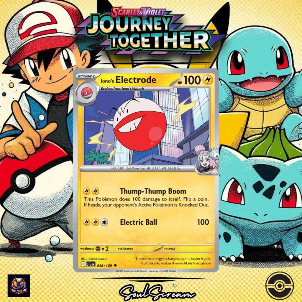 Pokemon TCG Ionos Electrode Journey Together