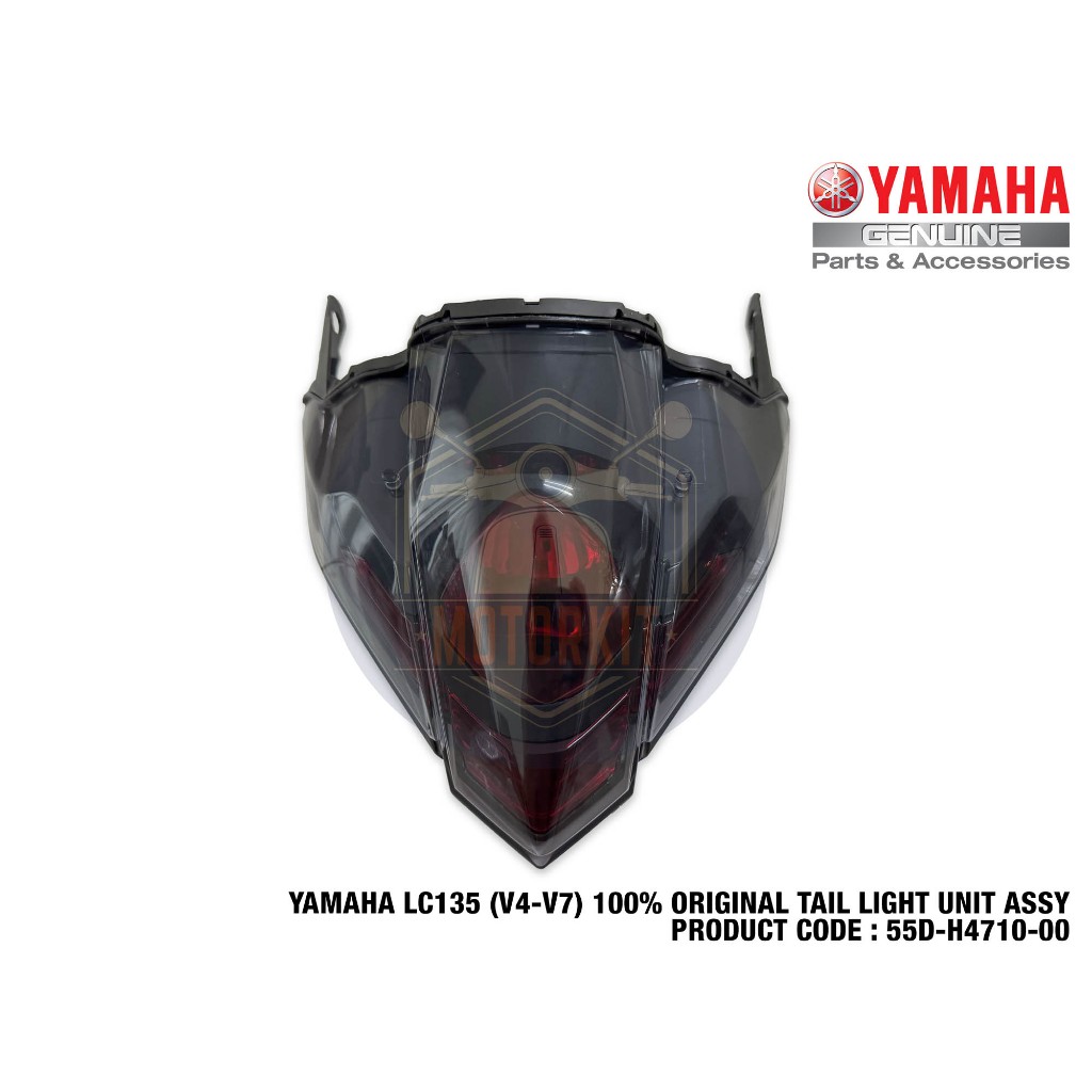 YAMAHA LC135 V4 V5 V6 V7 LC135 135LC TAILLIGHT TAIL LAMP UNIT ASSY LAMPU BELAKANG 55D-H4710-0-00