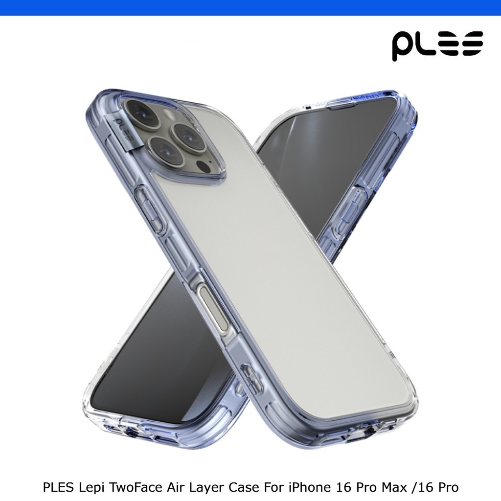 PLES Lepi TwoFace Air Layer Case สําหรับ iPhone 16 Pro Max /16 Pro