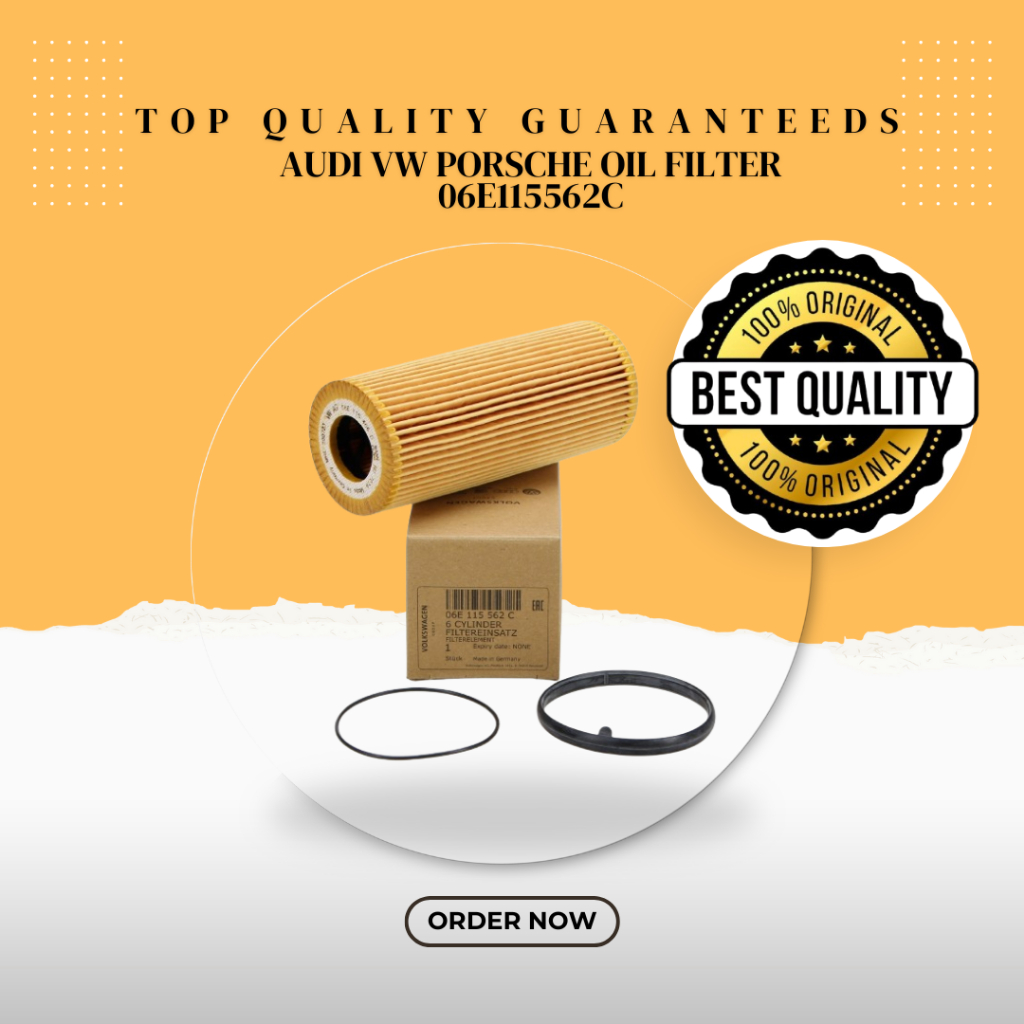 VW AUDI กรองน้ํามัน EA837 AUDI S4 S5 A7 Q7 3.0 06E115562C TOUAREG 7P5 7P6 CAYNNE PANAMERA A6 C6 A8 D