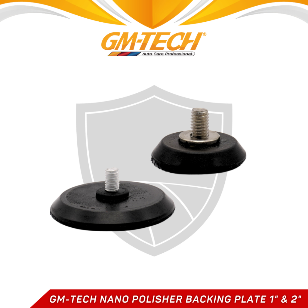 GM-TECH แผ่นหลังขัดนาโนไร้สาย 1 นิ้ว (1") & 2 นิ้ว (2") M6