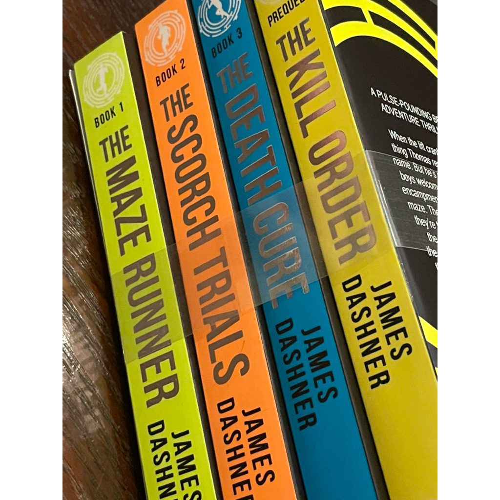 The Maze Runner Series เล่ม 1 2 3 และ PreQuel Book โดย James Dashner
