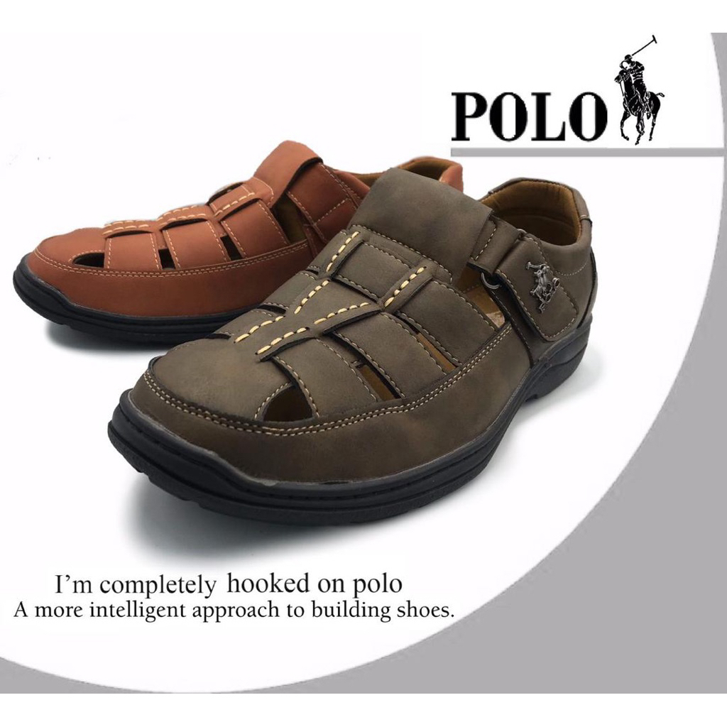 P0L0 ผู้ชาย พิเศษ Breathable Aerodynamic-Shape Comfort Street สวมใส่ Loafer รองเท้า Kasut Kulit Lofe
