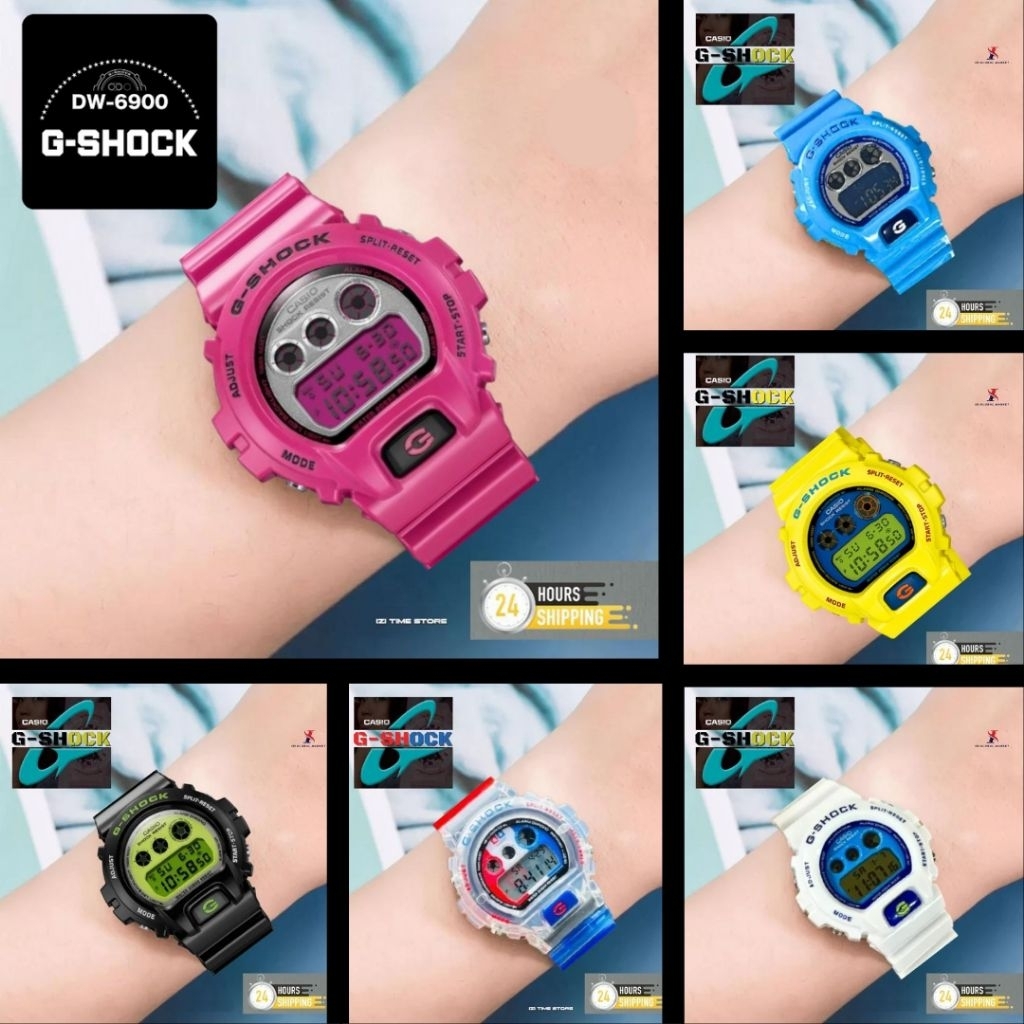 🚴คอลเลกชันกีฬา⛹️ G-SHOCK Jam Tangan Budakudak & ผู้ใหญ่ Lelaki Perempuan นาฬิกาข้อมือเด็กผู้ใหญ่เด็ก