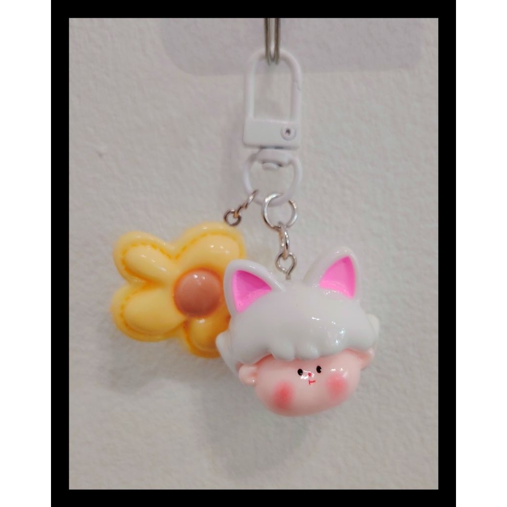 พวงกุญแจลิลลี่น่ารัก 可爱   吊圈 饰 ️ keykey