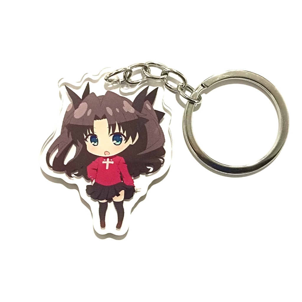 Rin Tohsaka - FGO Fate Stay Night พวงกุญแจอะคริลิคอนิเมะคุณภาพสูง