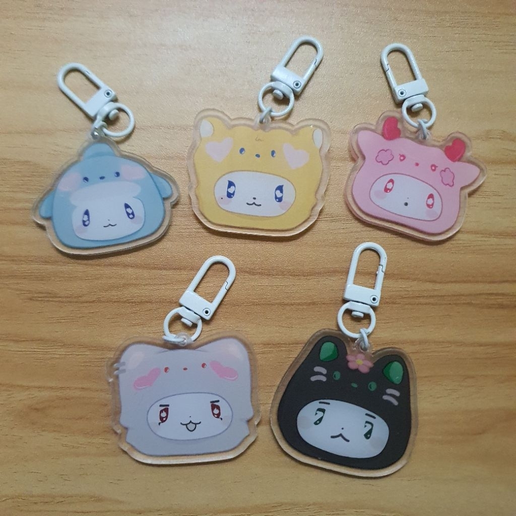 [ใหม่] พวงกุญแจหมวก Plave MMMM