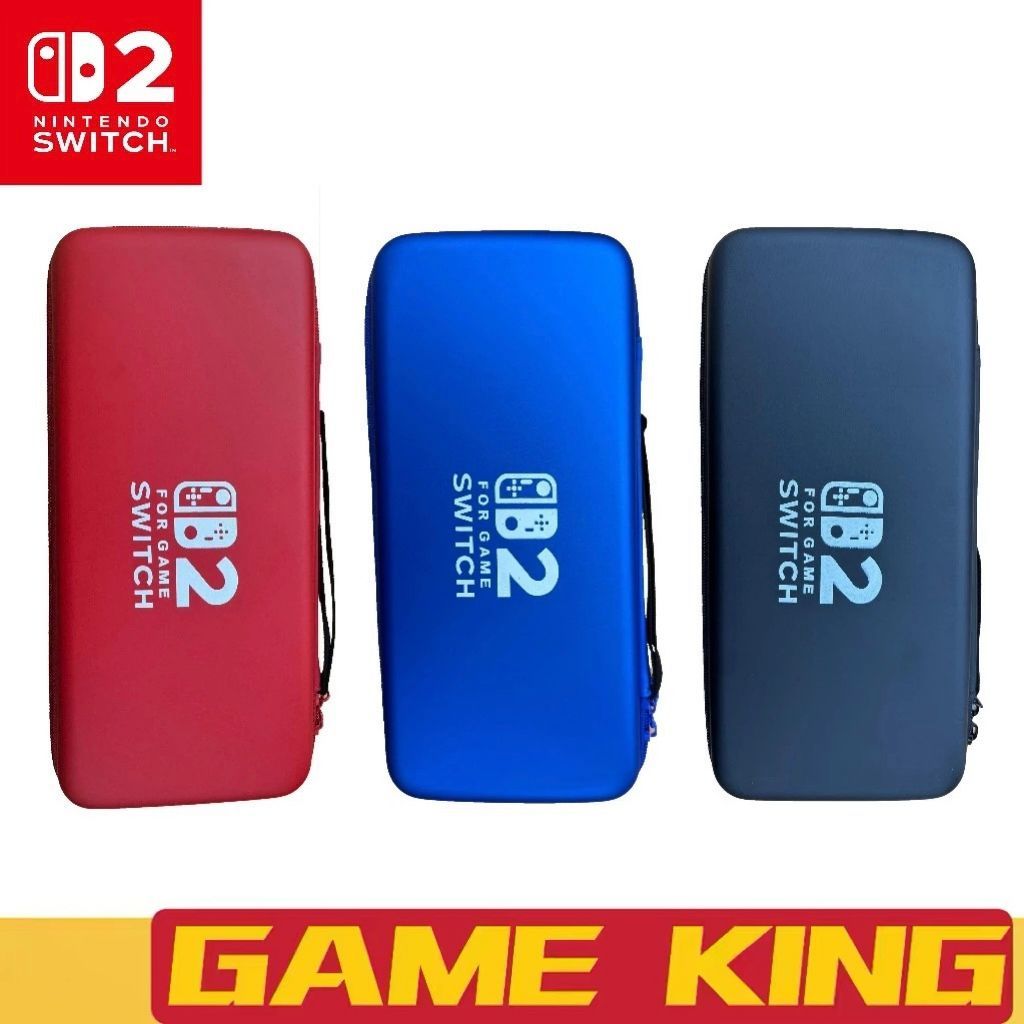 กระเป๋าจัดเก็บ Nintendo Switch 2 NSW2 (NSW-086D)(น้ําเงิน/แดง/ดํา)(ใหม่เอี่ยม)