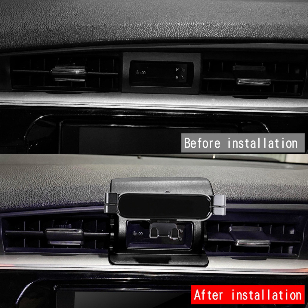 Vemart Toyota altis 2014-2018 อุปกรณ์เสริมที่วางโทรศัพท์ซีรีส์ oem ราคา ถูกที่สุด ดีลบีเคเค แกลเลอรีภาพที่ 2