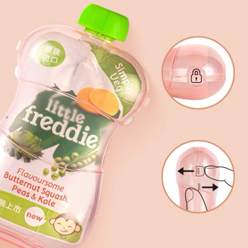 Freddie Rudolf Juice Spill-Proof Food Pack Bag Holder