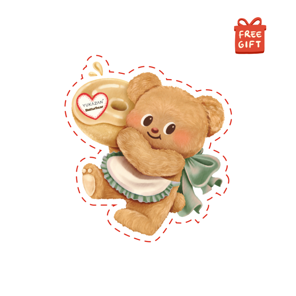 Yukazan x Butterbear Magnet (FOC)