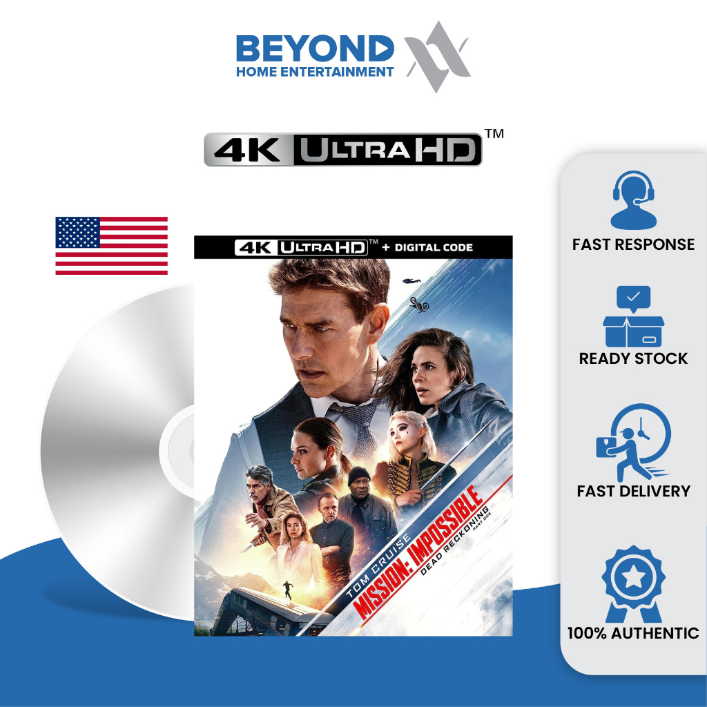 Mission Impossible Dead Reckoning Part 1 [4K Ultra HD]