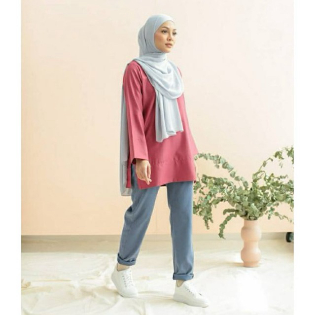 ผู้หญิง KURTI BLOUSE LONG SLEEVE KURTI BLOUSE แฟชั่นcave