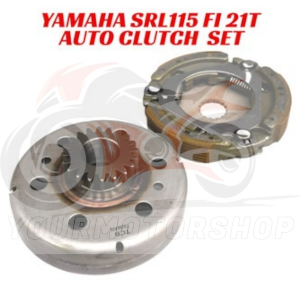 Yamaha SRL 115 FI 20T SRL115 FI LAGENDA 115 FI LAGENDA115 FI Auto Clutch Housing Auto Clutch Shoe Se