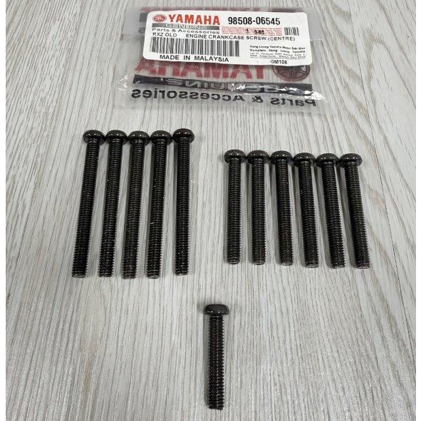 RXZ CATAL CATALYZER BOSH MILI ENERGY YAHOO CRANKCASE ENGINE SKRU SET
