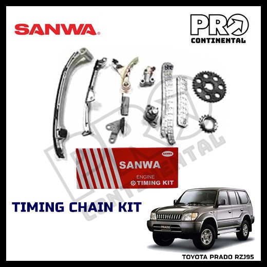 SANWA TOYOTA LAND CRUISER PRADO RZJ95 3RZ-FE ชุดโซ่หมุน