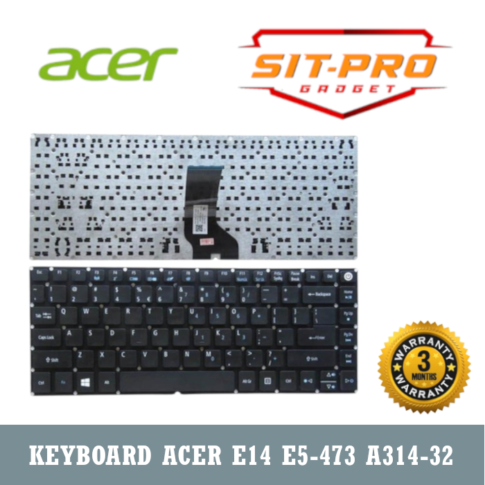 Acer Aspire E14-E5-473 E5-422 E5-432 E5-473G E5-474 E5-475G E5-475G E5-476G แป้นพิมพ์แล็ปท็อป