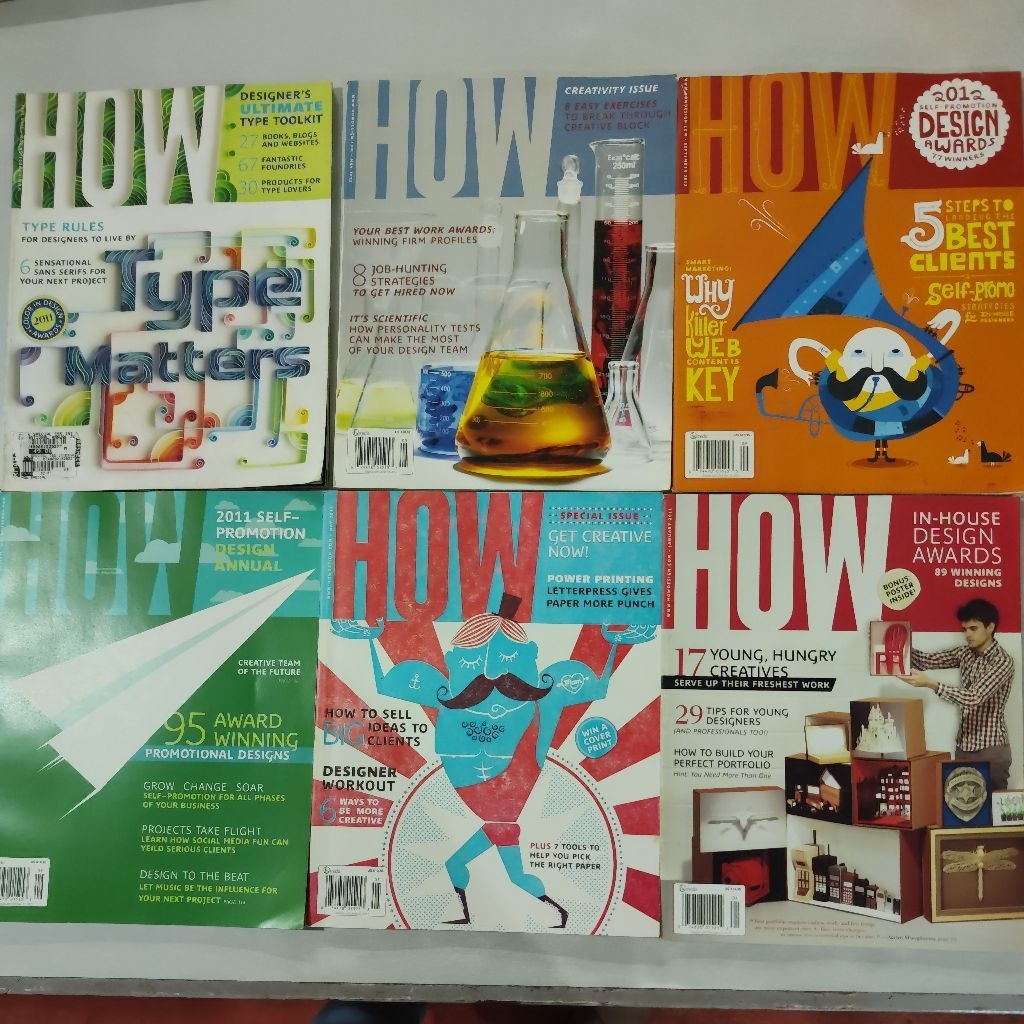 ใช้แล้ว, XC1-Jul 10(SA3) HOW Megazine, Creative In House Design.