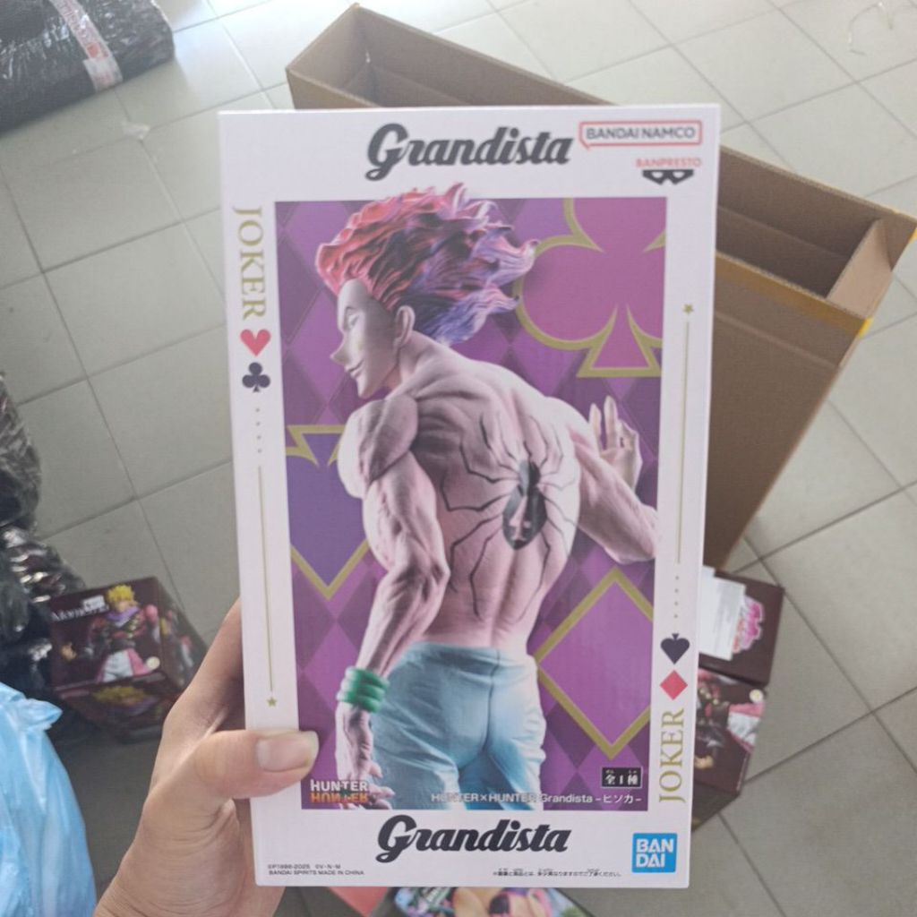 BANPRESTO HUNTERHUNTER GRANDISTA HISOKA