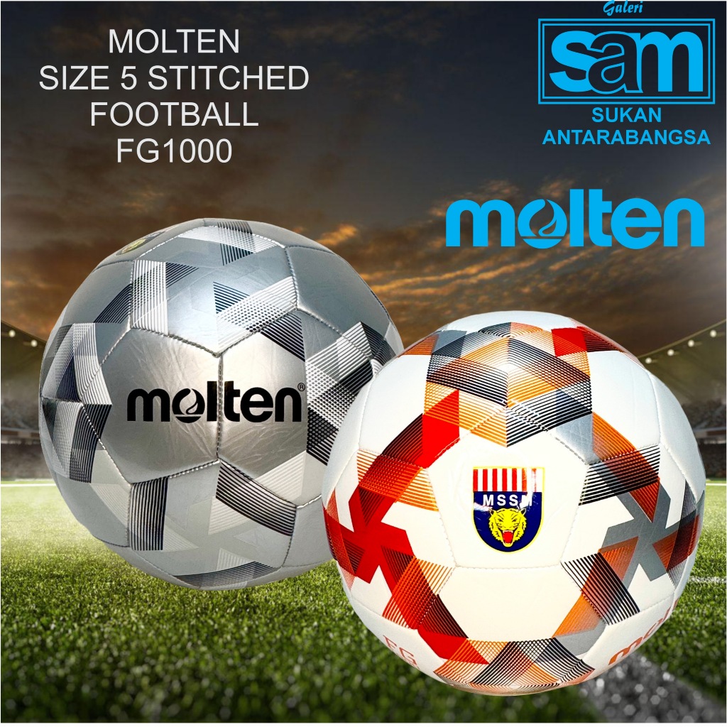 ลูกฟุตบอล Bola Sepak Molten FG1000 ไซส์ 5