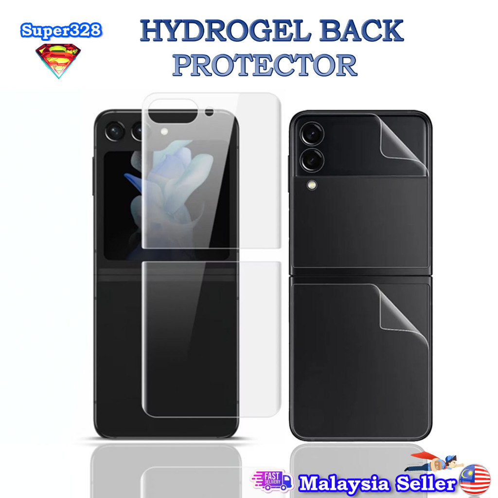 Samsung Z Flip 7 Z Flip 6 Z Flip 5 4 3 5G 2 Z Flip 5G Hydrogel Back Screen Protector สติกเกอร์คาร์บอ