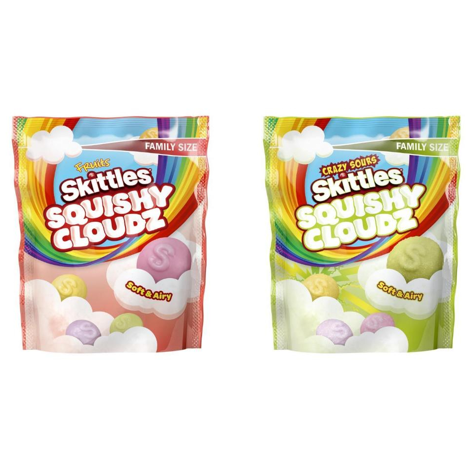 Skittles Squishy Cloudz Crazy Sour & Fruity