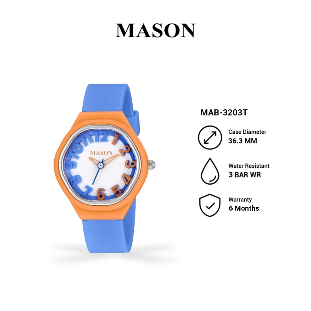 MASON KIDS ANALOG WATCH CASUAL WATCH SPORT WATCH MAB-3203
