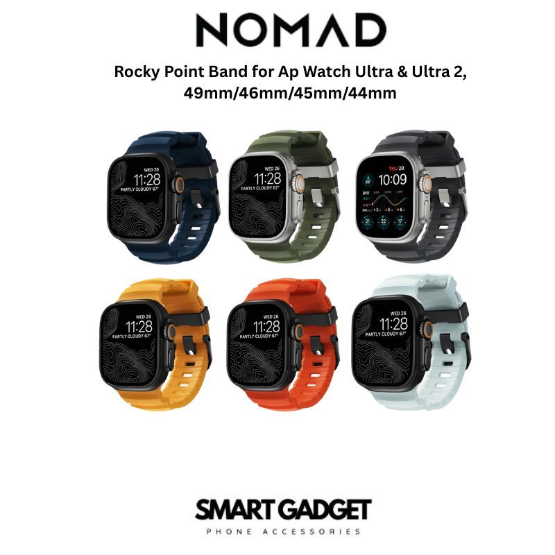 NOMAD Rocky Point Band สําหรับ Ap Watch Ultra & Ultra 2, 49 มม./46 มม./45 มม./44 มม.