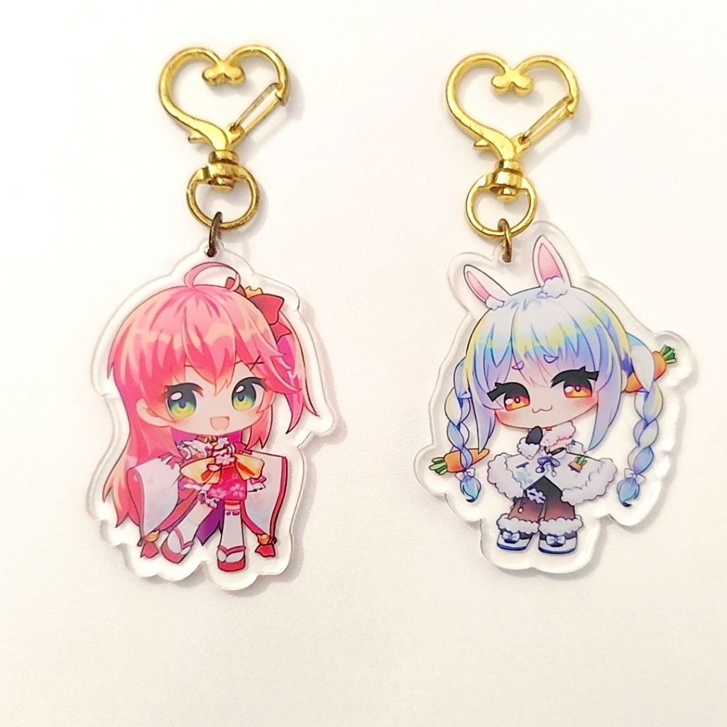 พวงกุญแจ Hololive Pekora Miko